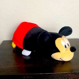 Disney’s Mickey and Minnie stuffed animal in one reversible